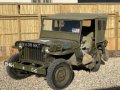Early Willys Slat Grill Jeep